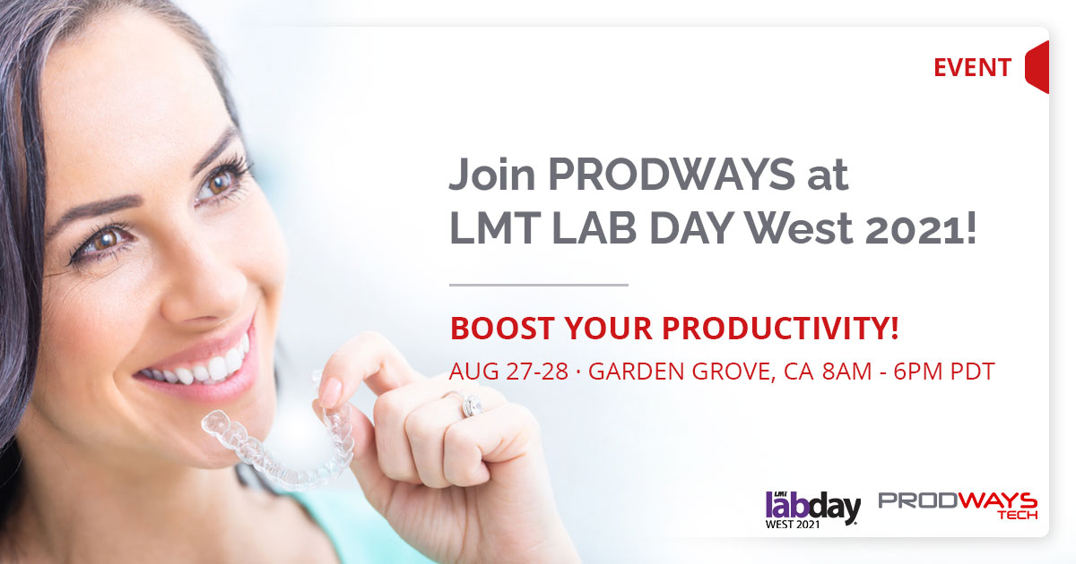 Prodways Tech will be At Lab Day West 2021 with 3DBioCAD